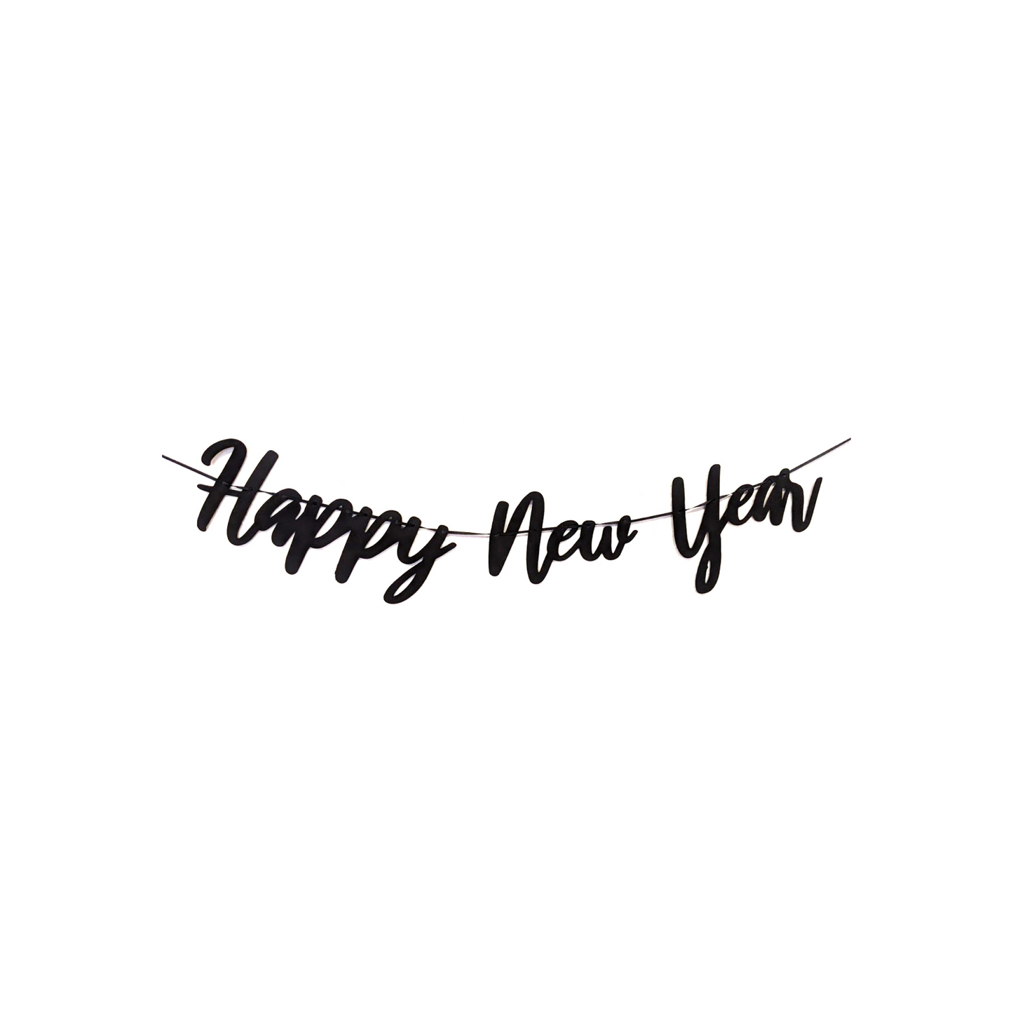 Girlande "Happy New Year" Ø 70cm