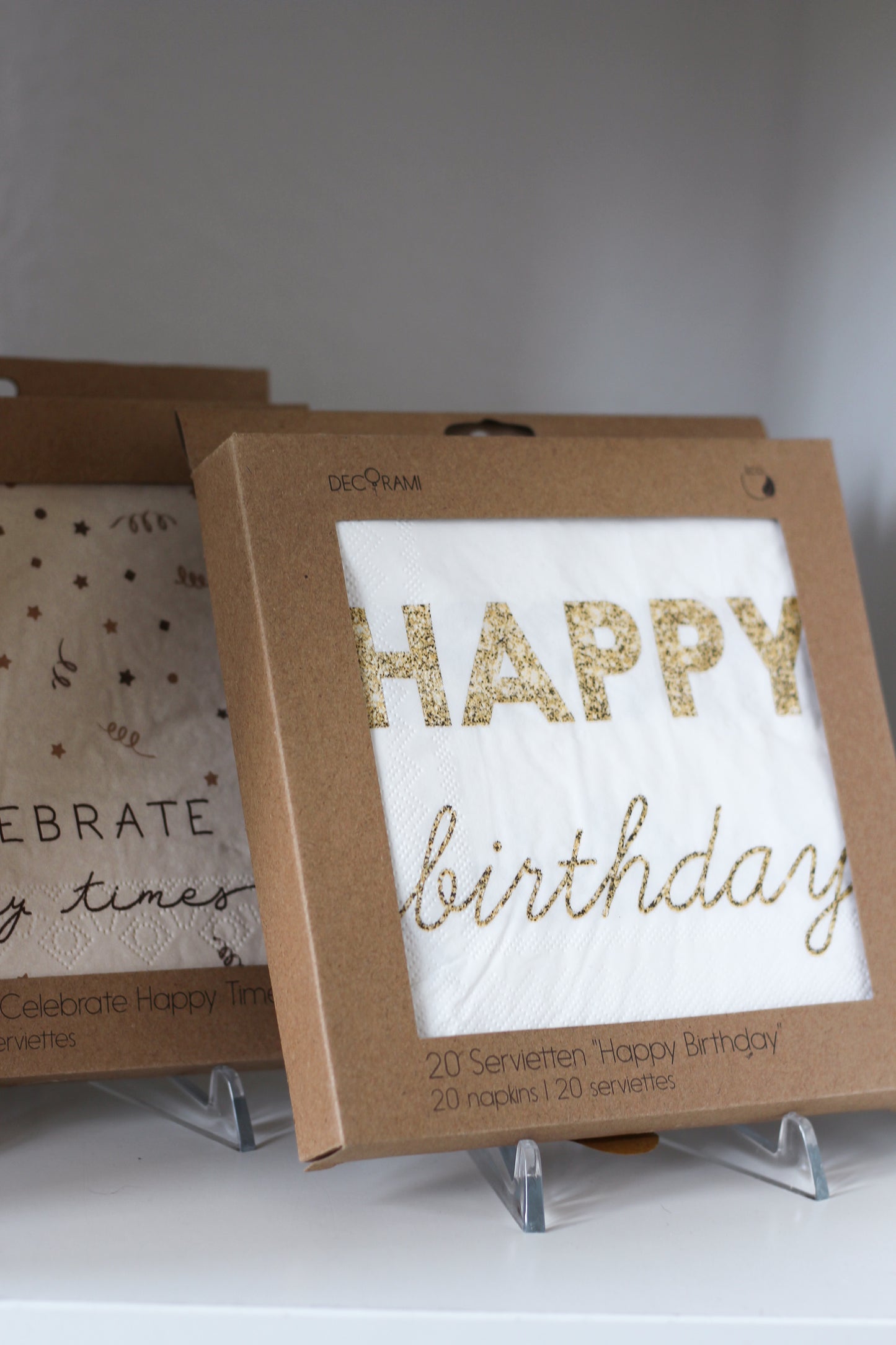 Servietten "Happy Birthday" Sparkle 20+1 Stk.