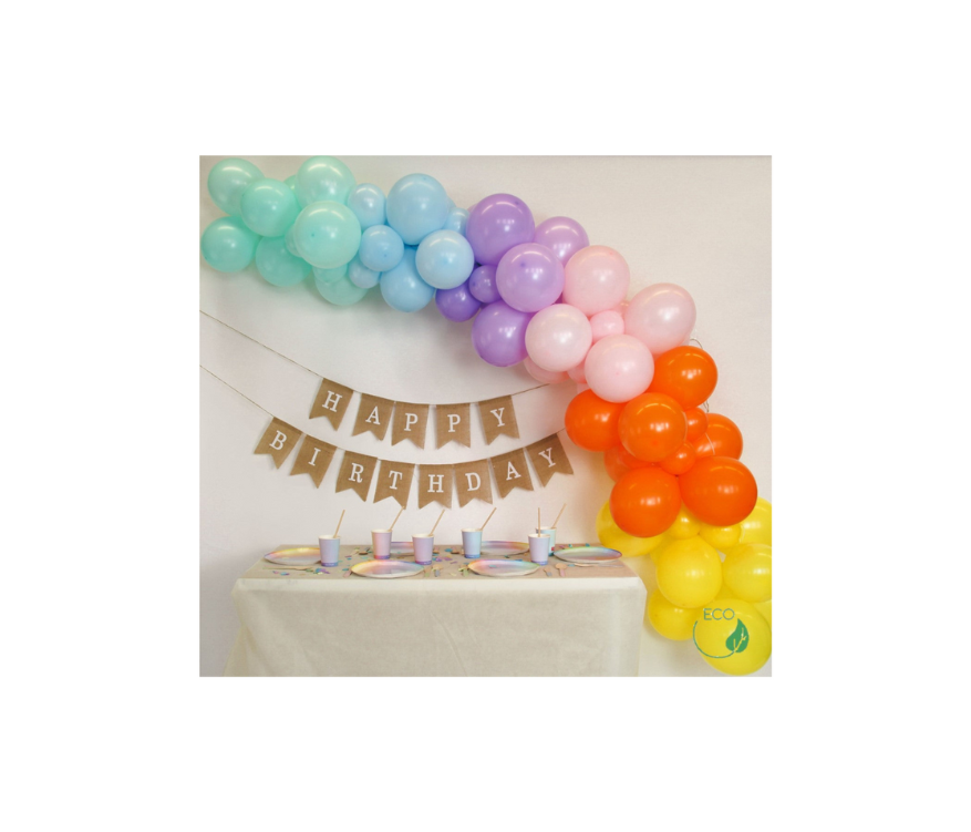 Ballongirlanden-Kit DIY Pastellfarben