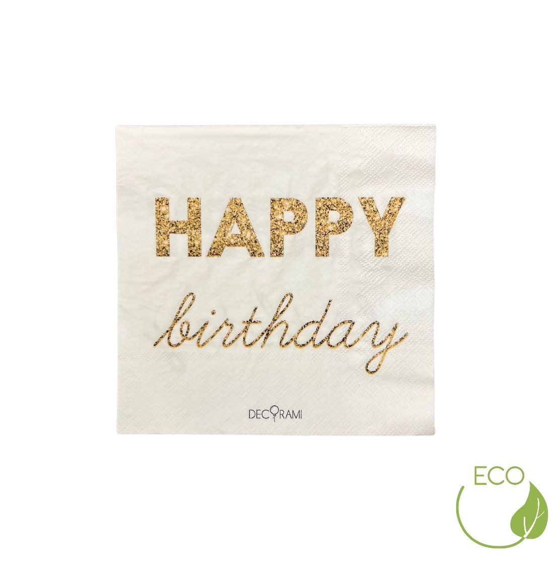 Servietten "Happy Birthday" Sparkle 20+1 Stk.