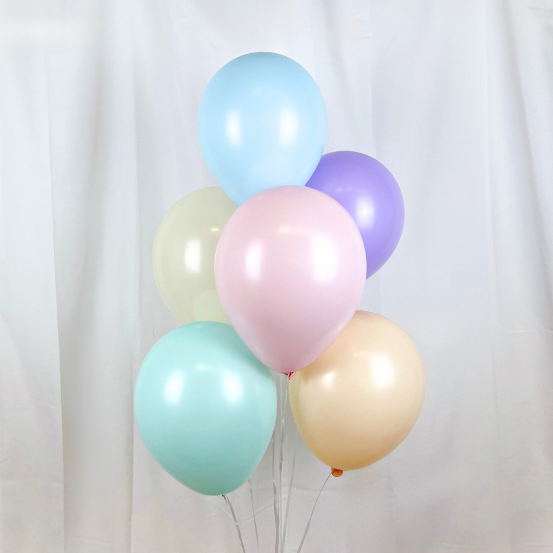 Luftballon-Set Pastell-Mix 20 Stk.